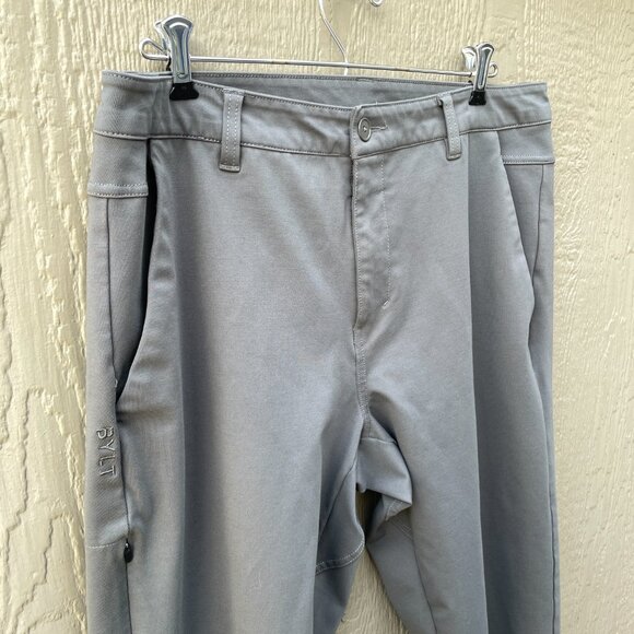 BYLT Premium Basics Everyday Pants Men's Size 36x31 Gray Performance Stretch - Picture 4 of 9